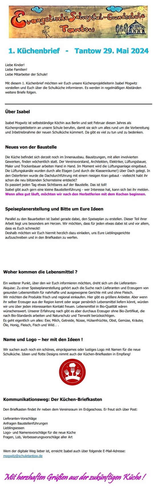 Küchenbrief un